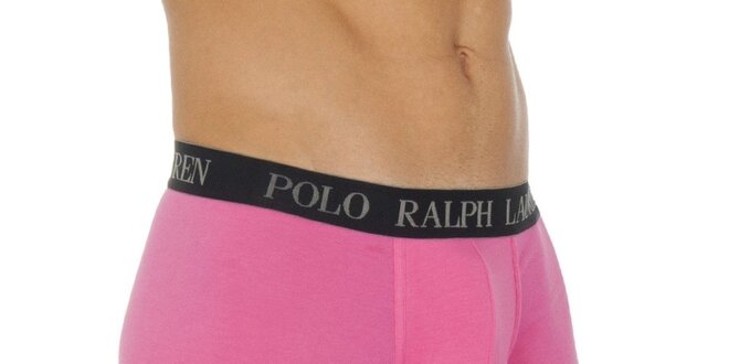 Pánske ružové boxerky Ralph Lauren