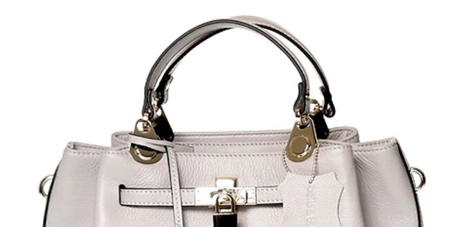 Dámska kožená kabelka so zámčekom Belle & Bloom