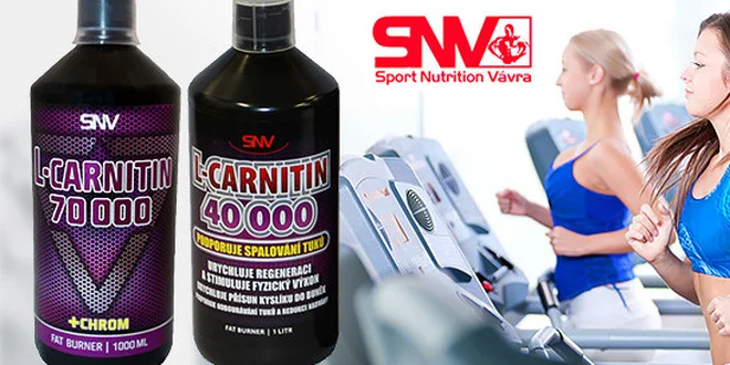 Spaľovač tukov L-Carnitine 1 + 1 liter