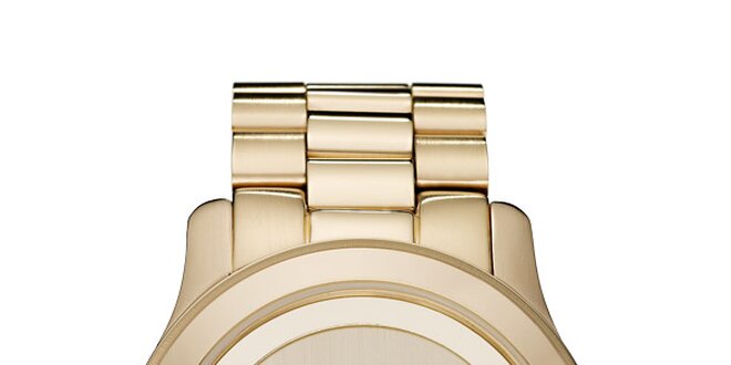 Dámske hodinky z ušľachtilej ocele v zlatej farbe Michael Kors