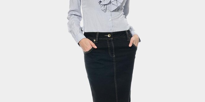 Dámska džinsová sukňa ODM Fashion