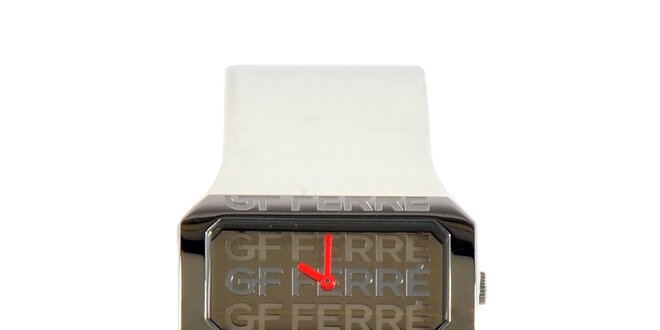 Dámske biele hodinky Gianfranco Ferré s bielym lakovaným remienkom