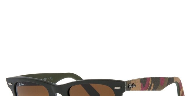Slnečné okuliare s maskáčovými stranicami Ray-Ban