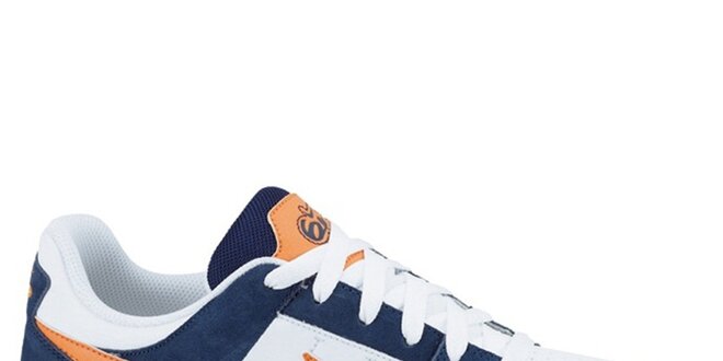 Pánske bielo-modro-oranžové tenisky Nike