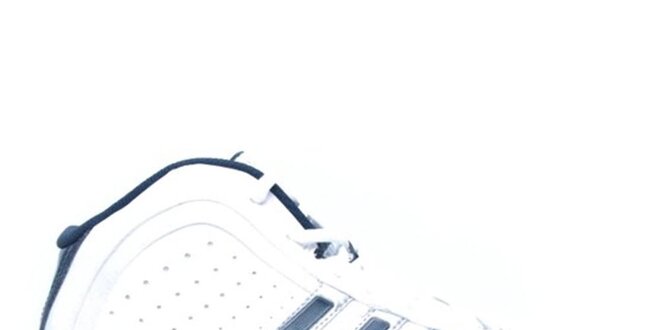 Pánske čierno-bielo-strieborné topánky Adidas
