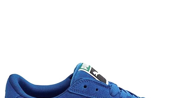 Pánske modré skejtové topánky Puma
