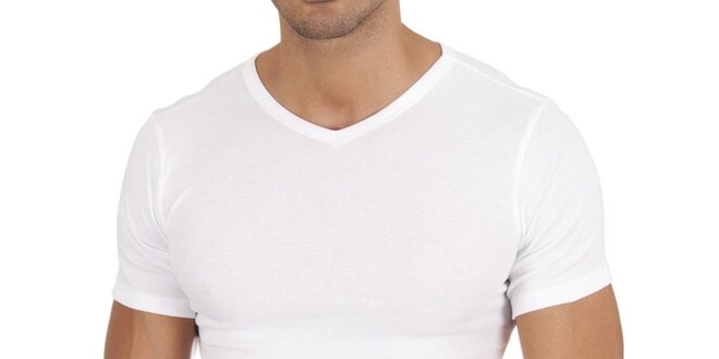 Biele tričko s véčkom Ralph Lauren