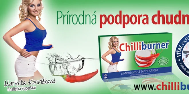 Chilliburner tablety pre štíhlu líniu