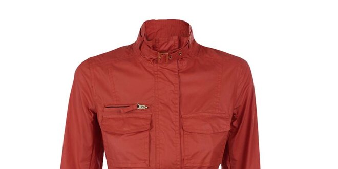 Dámsky tehlovo červený kabátik Company&Co