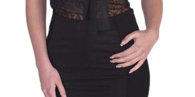 Dámska čierna púzdrová sukňa Arefeva