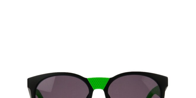 Unisex zelené okuliare s neónovými detailmi Marc Jacobs