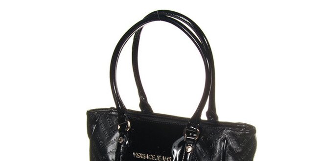 Dámska čierna kabelka Versace Jeans