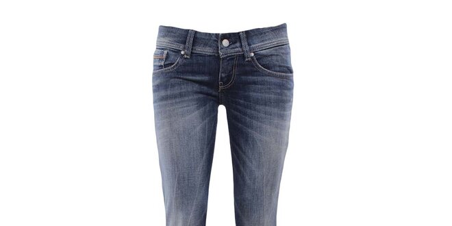 Dámske úzke džínsy v modrom odtieni Big Star