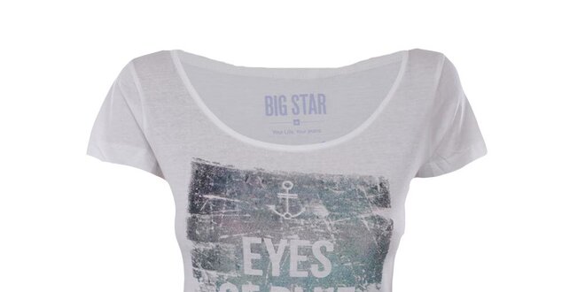 Dámske tričko s potlačou Big Star