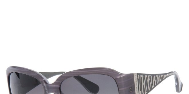 Dámske šedé melírované slnečné okuliare Michael Kors