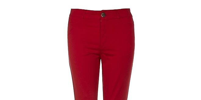 Dámske červené nohavice Yumi