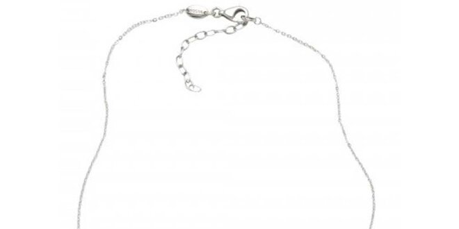 Dámsky náhrdelník s perleťovým príveskom Fossil