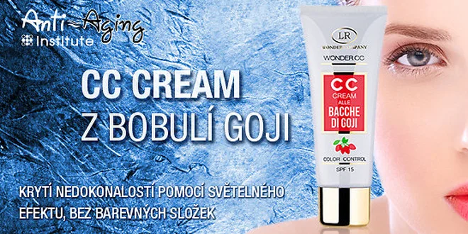 Novinka na estetickom trhu-krém CC s bobuľami Goji