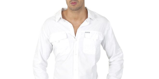 Pánska biela košeľa Columbia