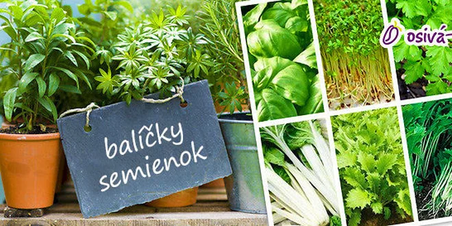 Semienka zeleniny, byliniek a klíčky