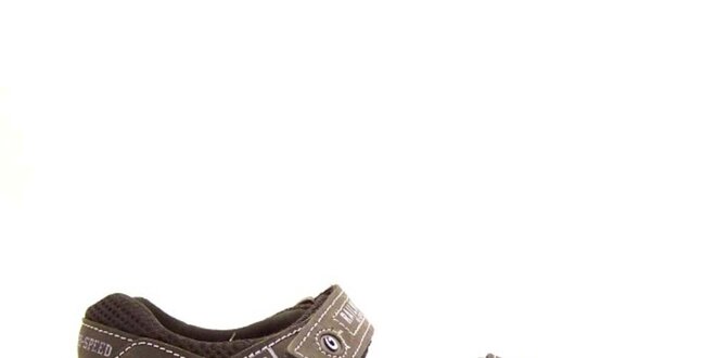 Pánske hnedé sandále s prešívaním Numero Uno