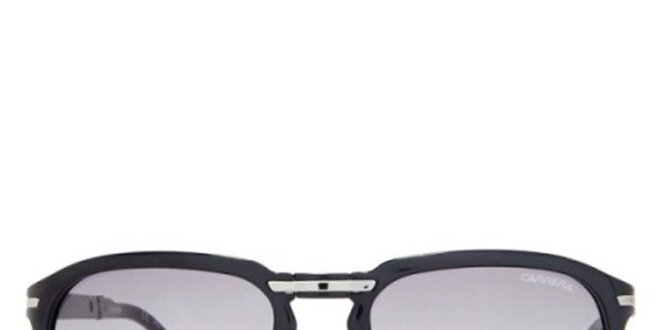 Čierne slnečné okuliare s hnedými sklami Carrera