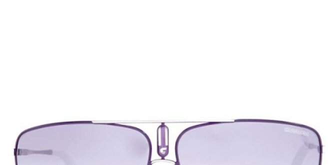 Fialové slnečné okuliare s tenkými obrubami Carrera