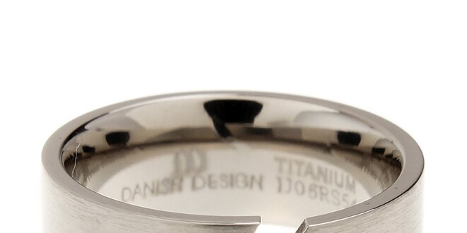 Dámsky titanový prsteň Danish Design