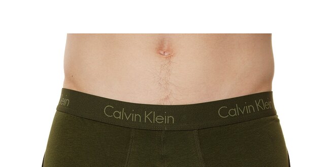 Pánske khaki boxerky Calvin Klein