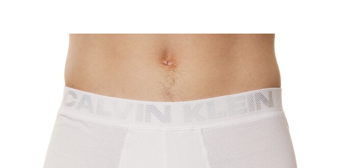Pánske biele boxerky Calvin Klein