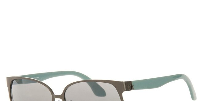 Dámske slnečné okuliare s oválnymi obrubami Calvin Klein