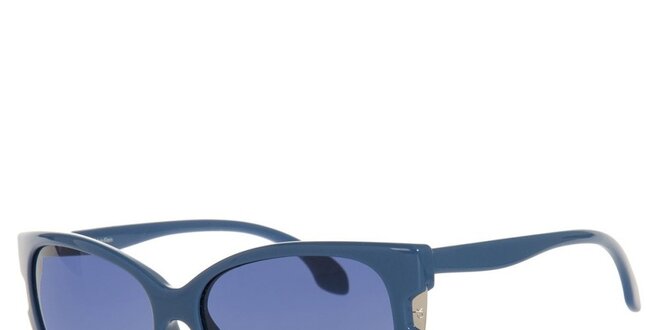 Dámske tyrkysovomodré slnečné okuliare Calvin Klein