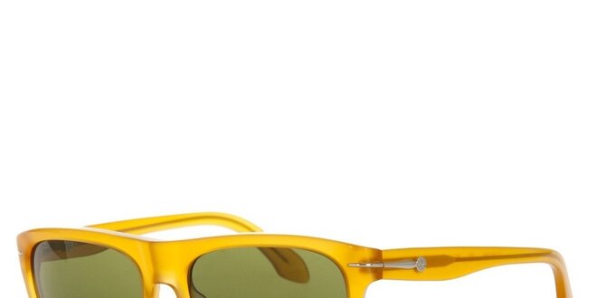 Pánske žlté retro slnečné okuliare Calvin Klein