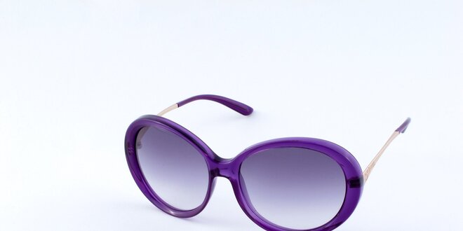 Dámske purpurové slnečné okuliare Guess