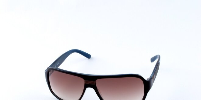 Pánske modro-čierne slnečné okuliare Guess