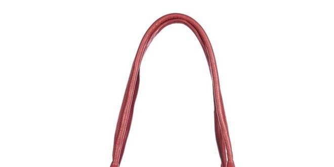 Dámska podlhovastá červená kabelka Marsanpiel