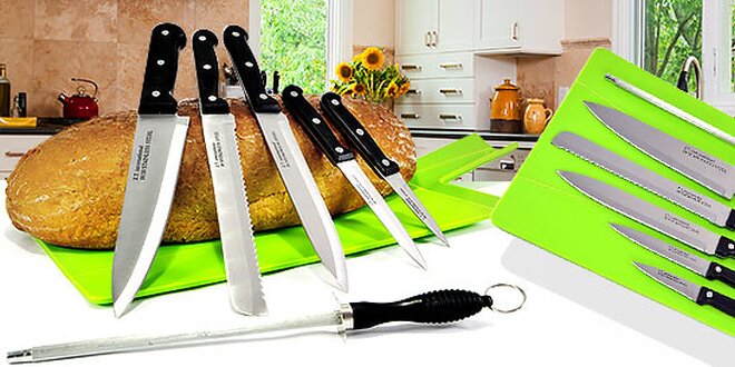 „Naostro“ so sadou kuchynských nožov