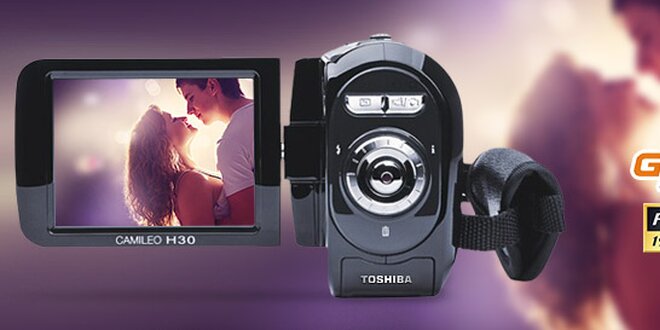 Digitálna FullHD videokamera Toshiba Camileo H30