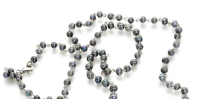 Dámsky perlový náhrdelník Orchira s príveskom srdce