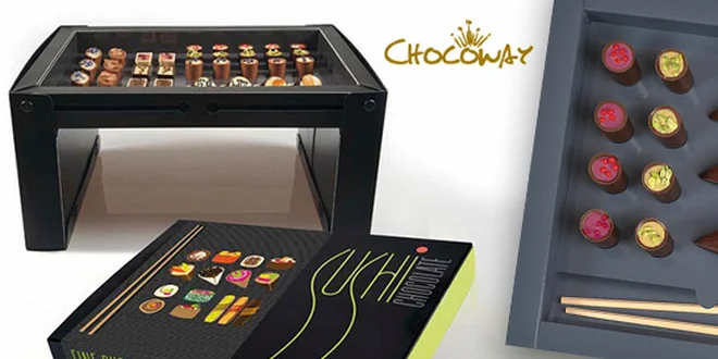 Čokoládové Sushi od Chocoway
