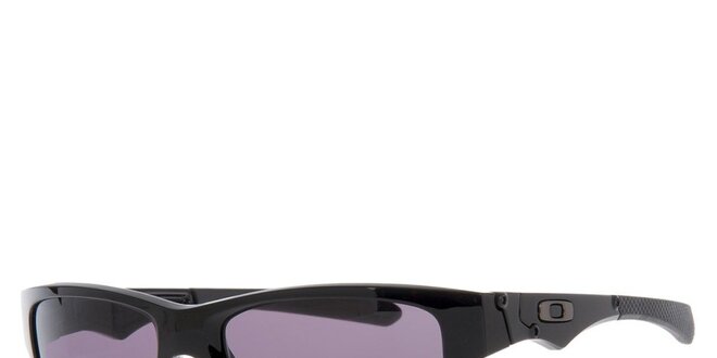 Čierne slnečné okuliare s ozdobnými rámami Oakley