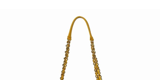 Dámska žltá kabelka s dlhými ušami POON Bags
