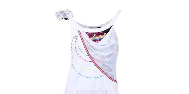 Dámske biele cípové šaty Dislay DY Design