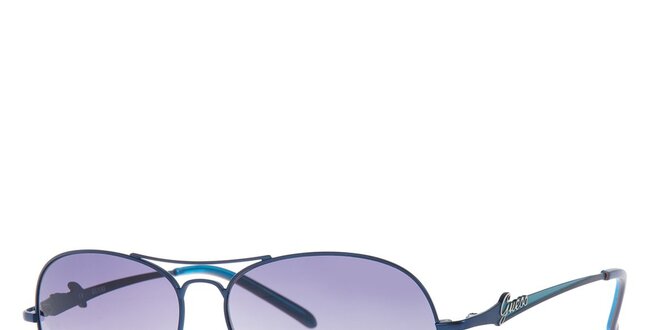 Dámske modré slnečné okuliare Guess
