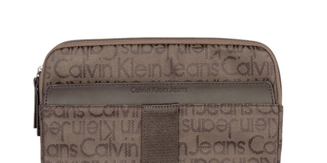 Pánska hnedá taška cez rameno Calvin Klein Jeans