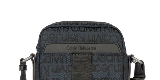 Pánska tmavo modrá látková taška cez rameno Calvin Klein Jeans