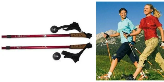 Trekingové palice Nordic Walking, poštovné v cene