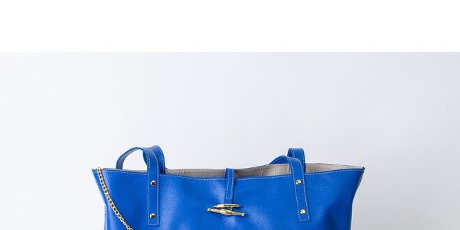 Dámska sýto modrá taška s peňaženkou Pelleteria