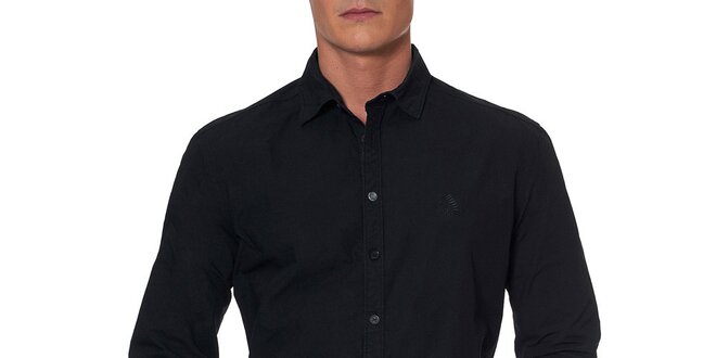 Pánska čierna košeľa Paul Stragas