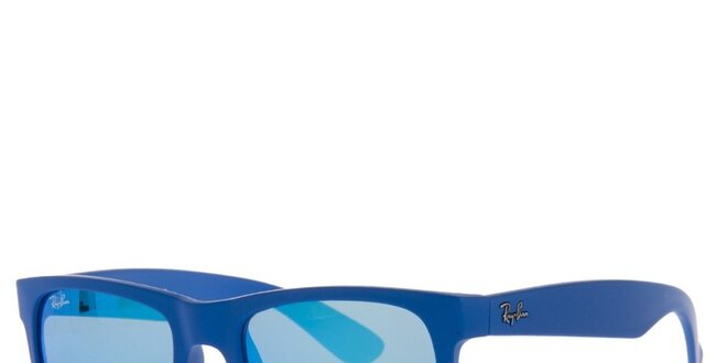 Modré slnečné okuliare Ray-Ban s modrými sklíčkami